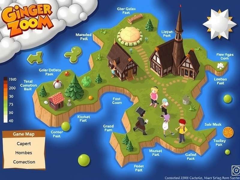 Ginger Zoom Game Map